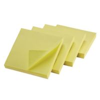 initiative repo note 76x76mm yellow