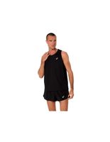 camiseta tirantes de running asics core singlet hombre negro