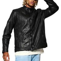 kaporal cazadora de cuero ben para hombre