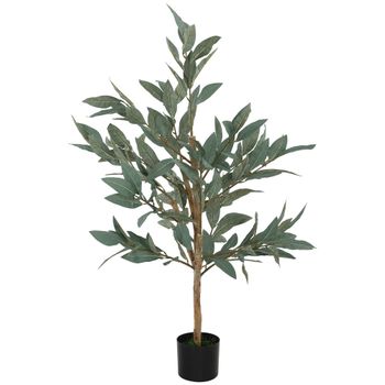 Planta artificial 15x15x120 cm verde