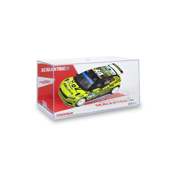 Scalextric - Coche Skoda Fabia WRC2, Cohete Suárez Mud Effect Classic (U10565S300)