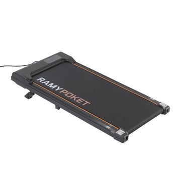 Cinta de Andar con Inclinación del 9%, 2.5HP Walking Pad, Cinta de Correr Capacidad de Carga 120KG, 1-6km/h, Adecuado para Uso Casa o Debajo del Escritorio Caminadora Electrica para Casa con Control