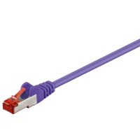 cable de red goobay 95490 cat6 sftp 10 m violeta