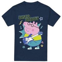 dessins animes camiseta disco daddy para hombre