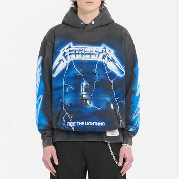 REPRESENT x Metallica Ride the Lightning Cotton-Jersey Hoodie - S