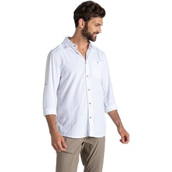 Craghoppers Camisa manga larga Nuoro II para hombre