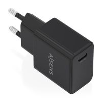 cargador aisens gan usb-c pd30 20w negro
