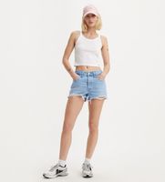 levis para mujer 56327-0086 short 501 original azul 24 casual algodon sostenible