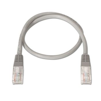 Aisens Cable de Red RJ45 UTP AWG24 Cat.6 Libre de Halógenos 1m Gris
