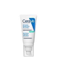cerave oil control moisturising gel-cream with oil absorbing technology and ceramides for combination and oily skin 52ml