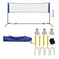 red de badminton con volantes 300x155 cm vidaxl