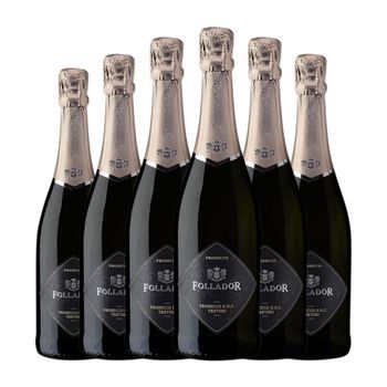 Follador Prosecco Treviso Veneto 75 Cl 11.5% Vol. (pack De 6 Unidades)