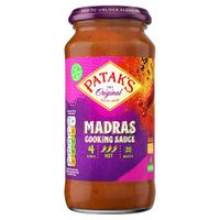 pataks madras sauce jar