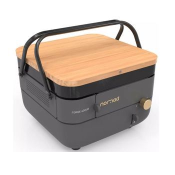 Forge Adour Plancha De Gas Con Placa De Hierro Fundido Esmaltado De 30x30 Cm - Nomad