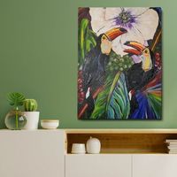 pintura al oleo decorativa op2013369461-100140 multicolor 100x140 cm