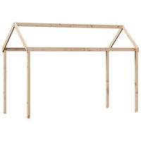 techo de cama infantil madera maciza pino 207x955x159 cm vidaxl