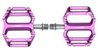 par de pedales planos ht components ar09 violeta