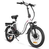 bicicleta electrica samebike cy20 36v 12ah baterias motor de 350w velocidad maxima recomendada 25kmh 20 pulgadas 40km a