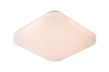 Lámpara de techo de sintético con 1 led integrado, ópalo