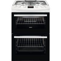 zanussi zcg63260we 60 cm gas cooker - white white