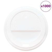 tapas de carton para vasos de cafe o80 mm 8oz 1000 uds vidaxl