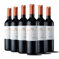 palacio quemado - vino tinto crianza - pack 6 botellas 75 cl - 13 vol