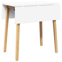 dining table natural solid wood rubber vidaxl