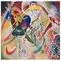 legendarte - improvisacion 35 - wassily kandinsky - decoracion pared cm 90x90