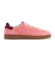 p448 para hombre s25vert2 zapatillas de piel vert rosa 41 plano cordones casual