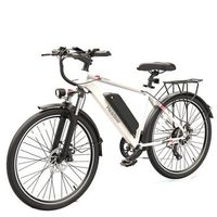 bicicleta electrica headeer bk1350 - motor 500w bateria 48v135ah 26 frenos de disco - blanco