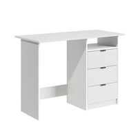 escritorio meiko 105 x 50 cm con cajones vicco