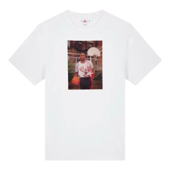 Camiseta Jordan Photo Crew Blanca