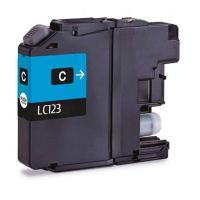 inkpro cartucho de tinta compatible con brother lc123xl cian