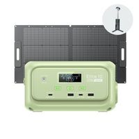 bluetti elite 10 con panel solar 100w envio separado r estacion portatil 128wh200w para camping apagones y respaldo ups