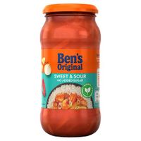 bens original no added sugar sweet and sour sauce