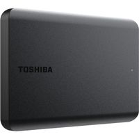 toshiba canvio basics 2022 disco duro externo portatil 25 1tb  2tb  4tb usb 32  compatible con mac y windows xbox ps4 ps5 - negro