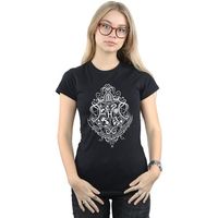 harry potter camiseta hogwarts draco dormiens para mujer