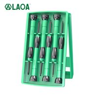 laoa-destornillador de precision phillips one juego de lotes de precision de 6 piezas controlador pequeno reparacion de desmontaje de telefono movil y portatil