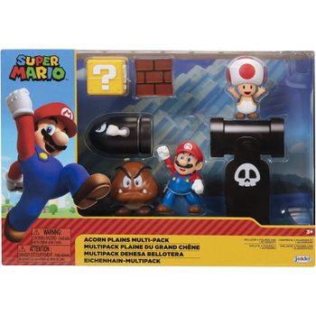 Pack Figuras Mario Bros Set Diorama Clásico Super Mario Nintendo