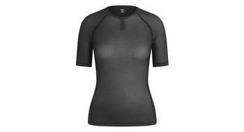 Camiseta interior de manga corta rapha lightweight black para mujer