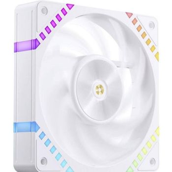 Refrigeración aire Jonsbo 120 mm PWM ARGB HF2-120 blanco silencioso