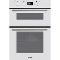 hotpoint class 2 dd2 540 electric double oven - white white