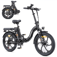 bicicleta electrica plegable hillmiles mileport1 - 350w 36v 13ah - 20 - 25 kmh - negra