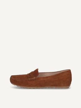CAPRICE Moccasin, brown, made of Leather without heel, Size 39