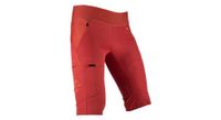 pantalon corto leatt allmtn 2 0 mujer rojo