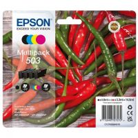 cartuchos de tinta original epson 503 multipack negrocianmagentaamarillo