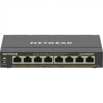 Netgear GS308EPP-100PES Switch Ethernet con 8xPoE+