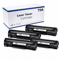 pack 4 cartuchos de toner compatible con hp cf279a 79a para hp laserjet pro m12a m12w m26a m26nw mfp m26a mfp m26nw