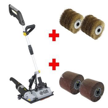 Pack Renovador + 2 Cepillos De Latón + 2 Cepillos De Alambre Fartools