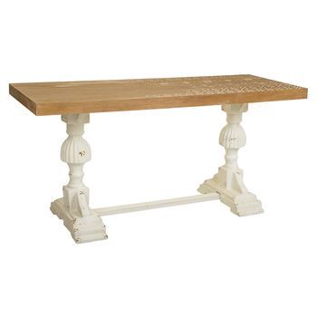 Mesa De Salon De Madera Marrón 150x60x72